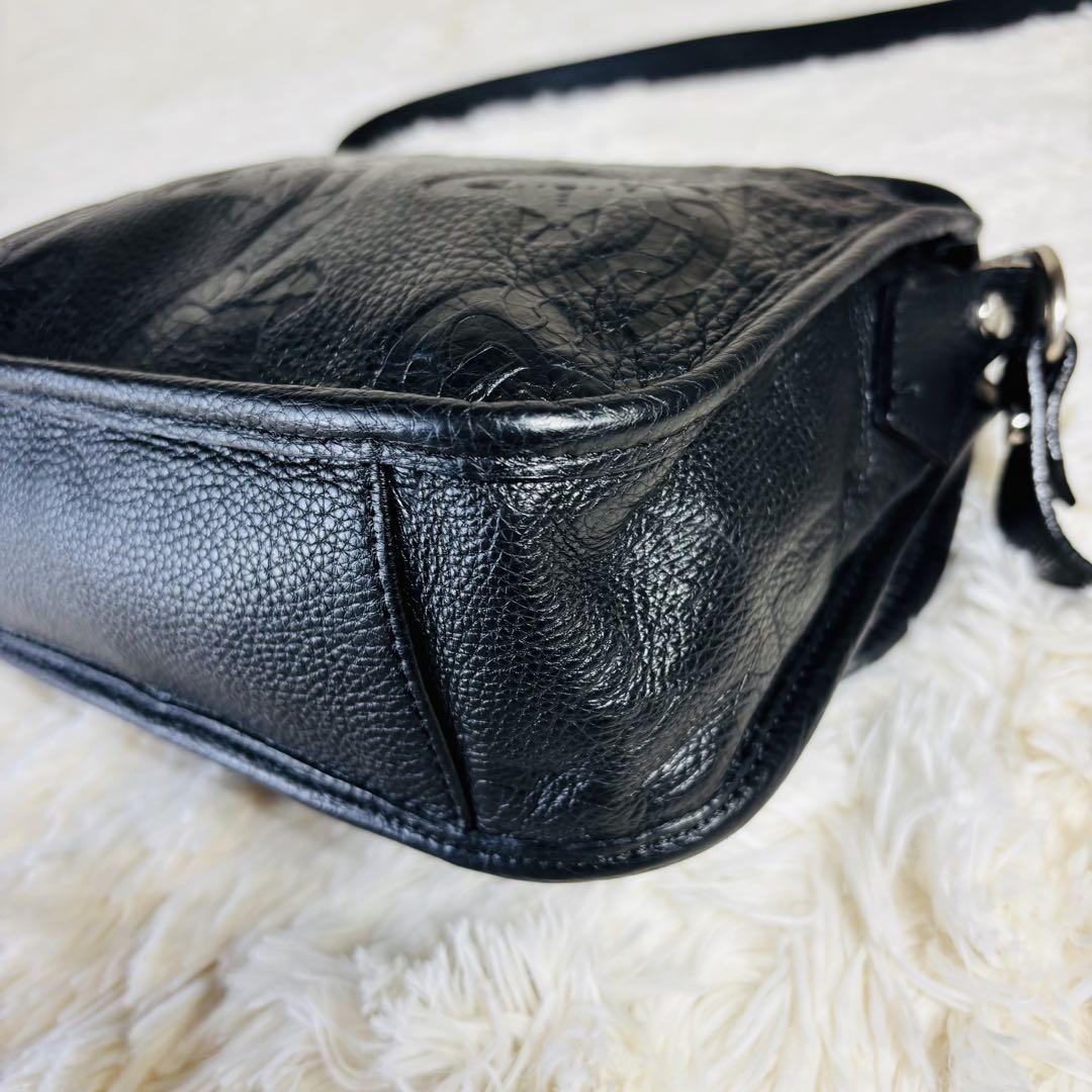 vivian westwood チェーンオーブ　レザーショルダー　アングロマニア