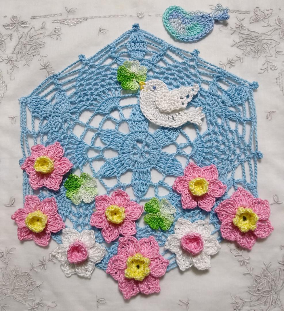 50%OFF 2種ꕤയ ハンドメイド レース編み ドイリー ふく福さん様専用 長納期商品 2種ꕤയ ハンドメイド レース編み ドイリー ふく福さん様専用യꕤ その他