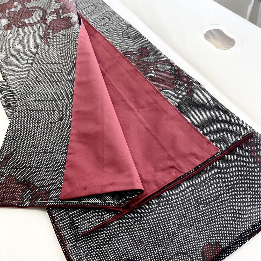 ❤️大島紬 袷 未使用品 しつけ付き 望み