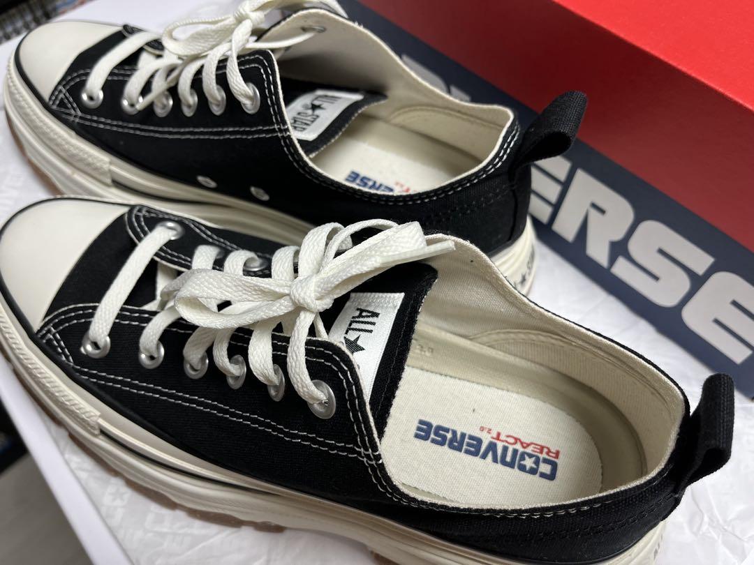 コンバース 厚底スニーカー 26.5cm ブラック　CONVERSE