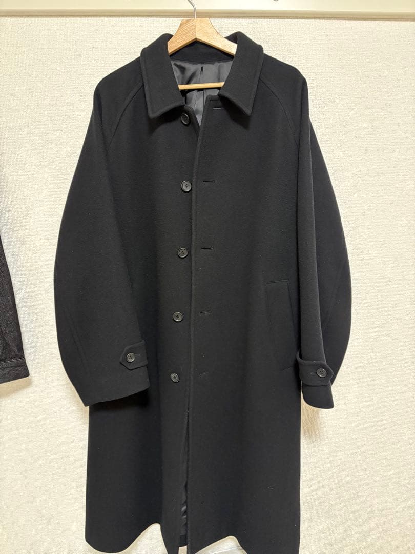 スーパー140 ウールモッサ オーバー マック コートL JOURNAL STANDARD