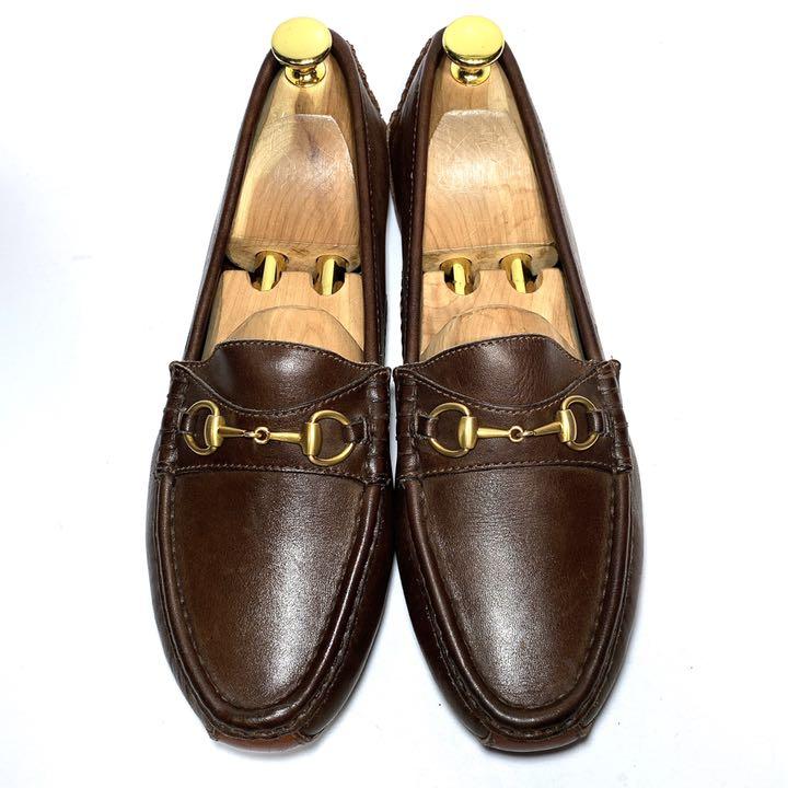 セール新作 GUCCI ドライビングシューズ 24.5cm xI3m8-m36872771440 グッチ ホースビットローファー 豊富な好評