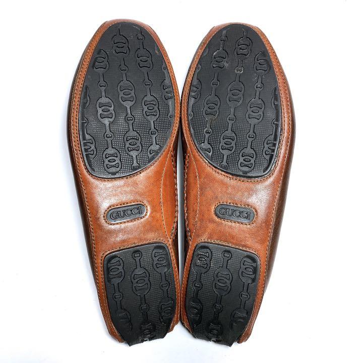 セール新作 GUCCI ドライビングシューズ 24.5cm xI3m8-m36872771440 グッチ ホースビットローファー 豊富な好評