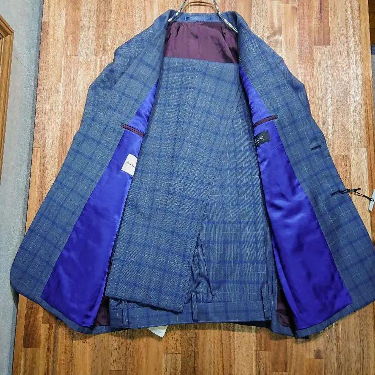 ポールスミス 19SS tollegno グレンチェック セットアップ スーツ
