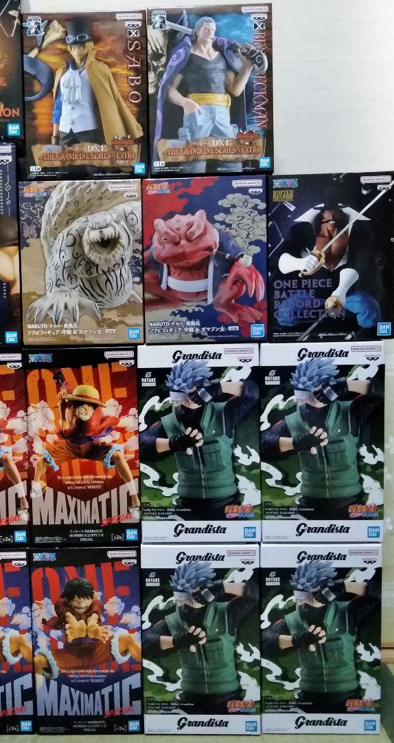 23点【匿名配送】ワンピース NARUTOジョジョ人気アニメフィギュアまとめ売り 23点【匿名配送】ワンピース NARUTOジョジョ人気アニメ