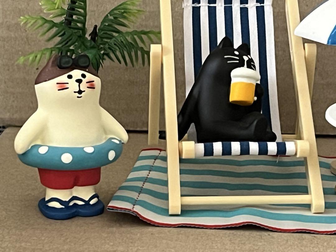 デコレ コンコンブルconcombre 夏休み 海 バカンスセット 置物