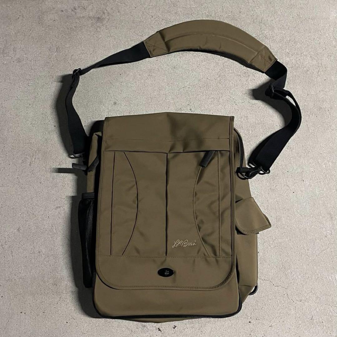 美品 LLBean メッセンジャーバッグ　90s Archive y2k 美品 LLBean メッセンジャーバッグ90s Archive y2k