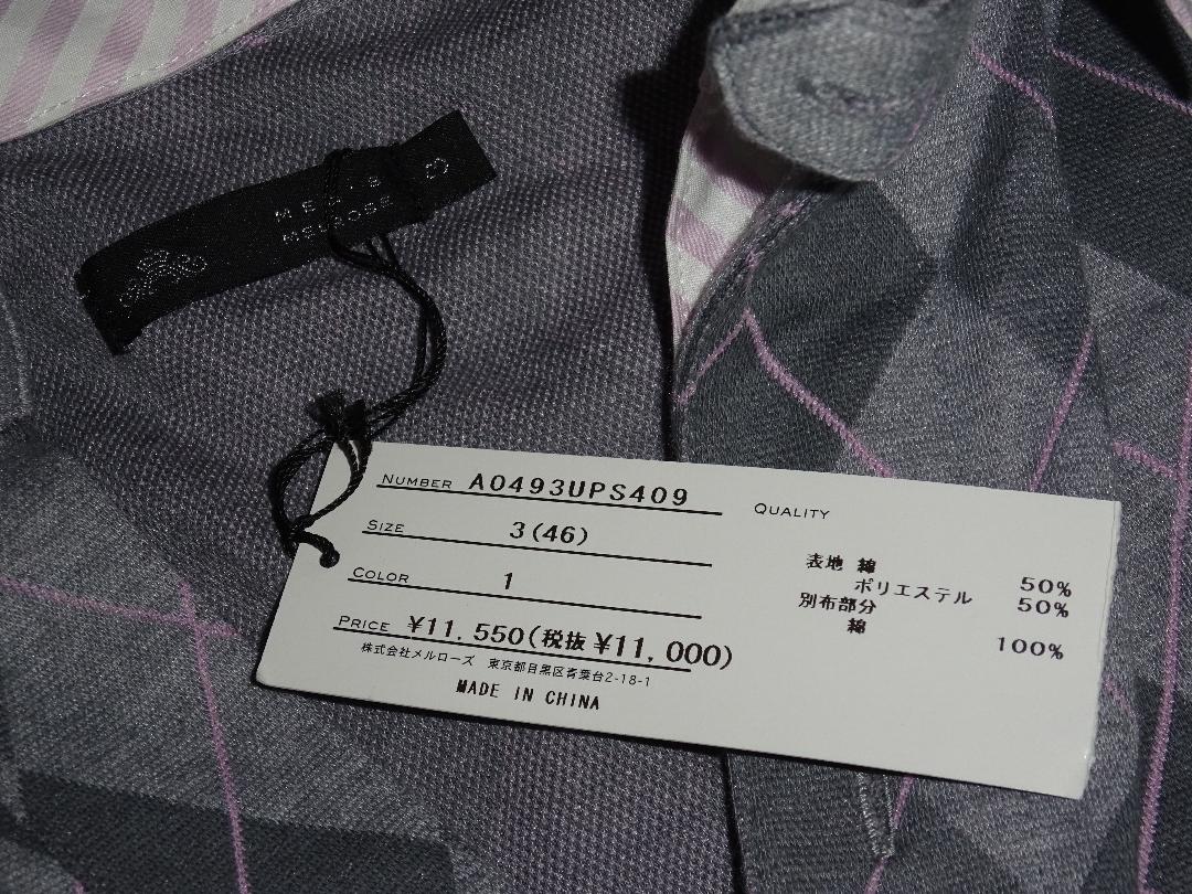 【新品】MEN'S MELROSE メンズ メルローズ シャツ ＆ タンクトップ