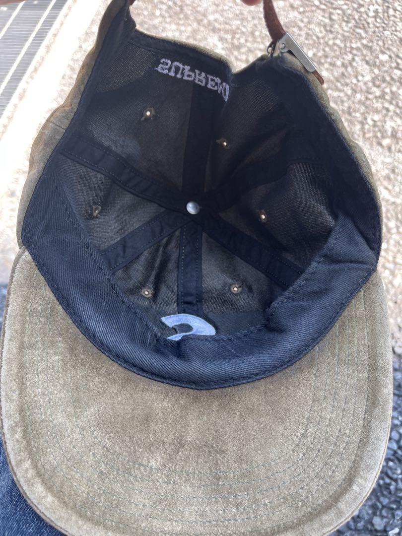 supreme ベージュ キャップ