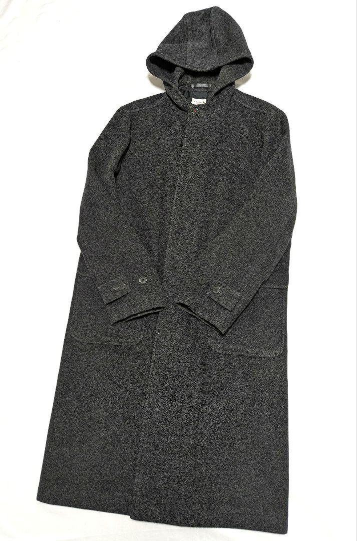 【アンゴラ混　超ロング 極美品✨】 ポールスミス モッズコート ウール L