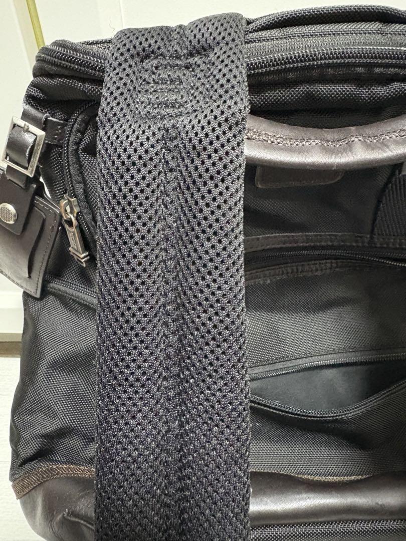 TUMI バッグ 本革 レザー バリスティックナイロン 2223681 黒