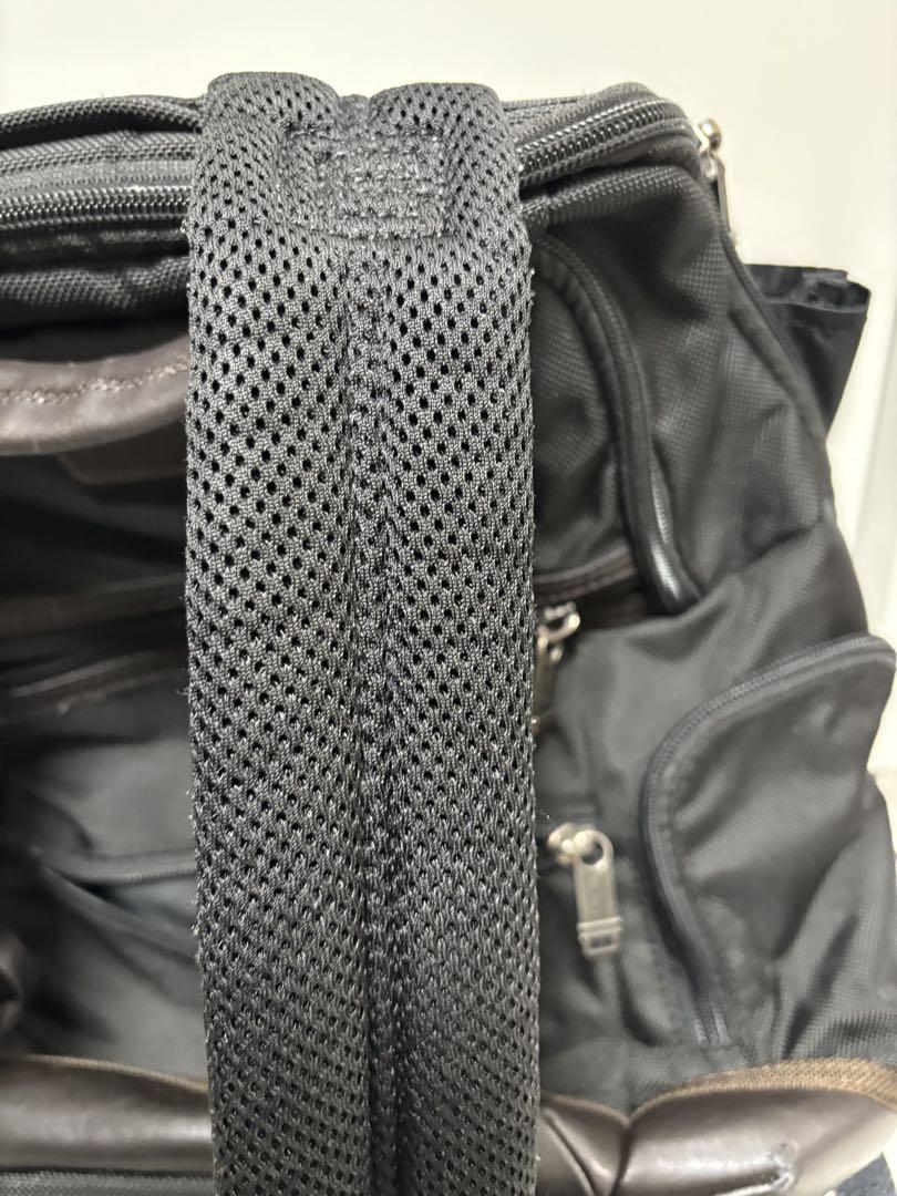 TUMI バッグ 本革 レザー バリスティックナイロン 2223681 黒