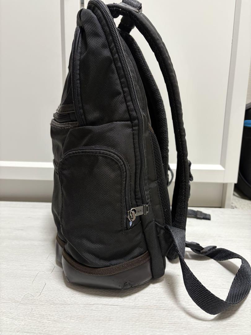 TUMI バッグ 本革 レザー バリスティックナイロン 2223681 黒