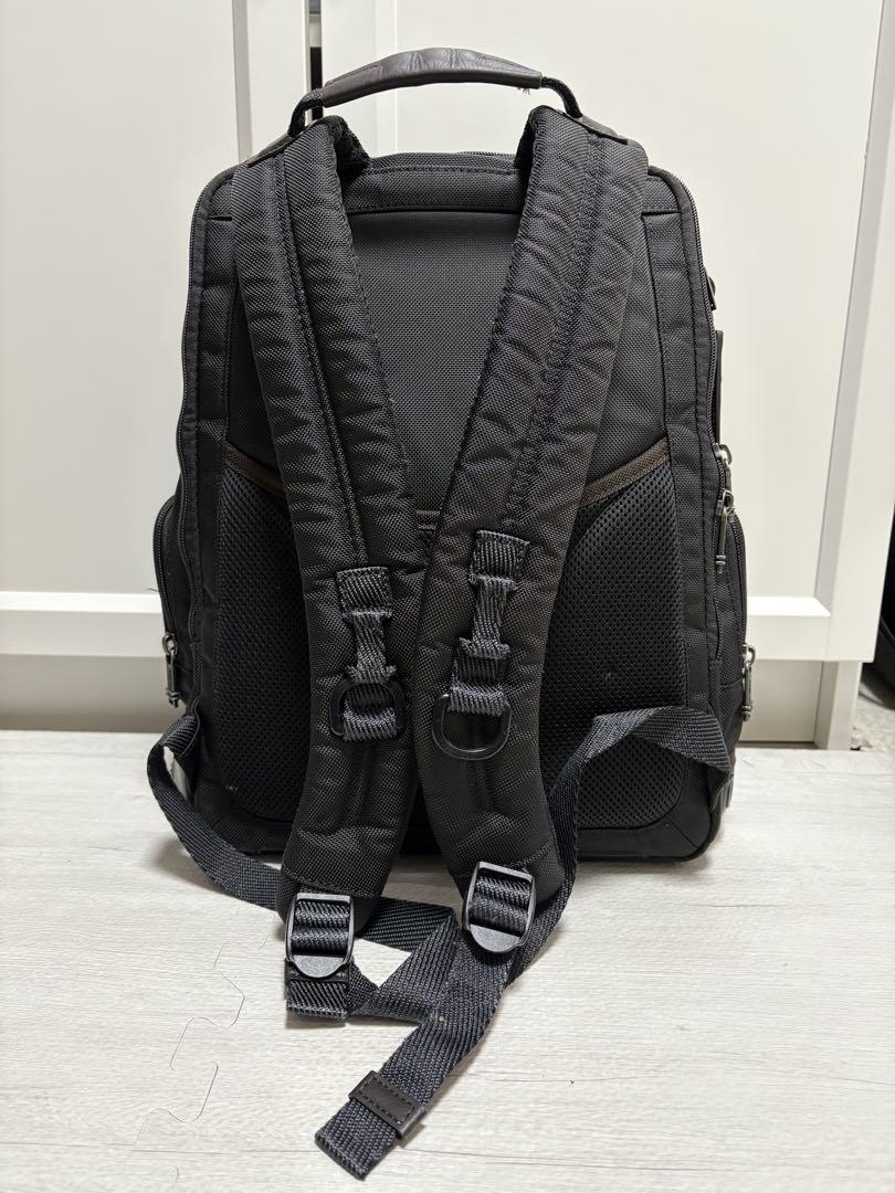 TUMI バッグ 本革 レザー バリスティックナイロン 2223681 黒