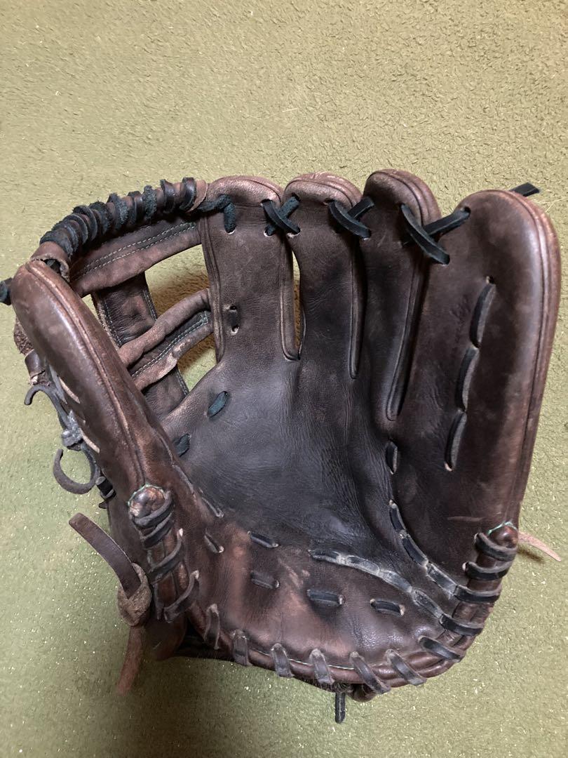 ハイゴールド硬式グローブ ブラウン