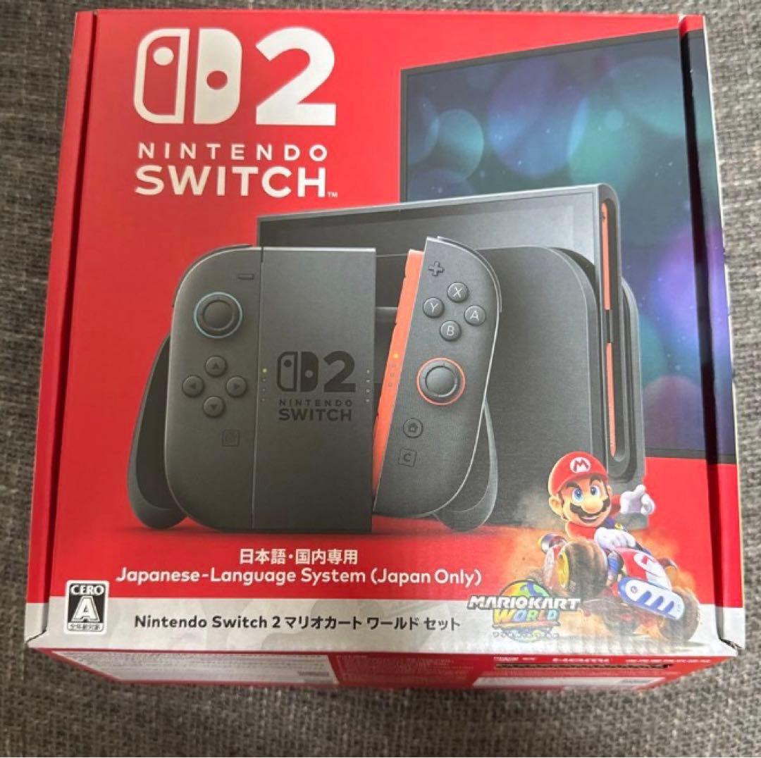 Nintendo Switch 2 日本語 本体 レシート付属