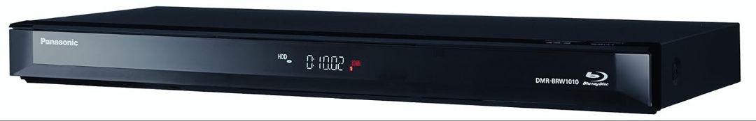 Panasonic ブルーレイプレーヤー 黒　DMR-W1010（2チューナー）
