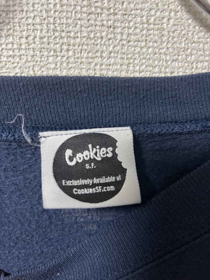 cookies rolling stones コラボ　スウェット　ネイビー　XL