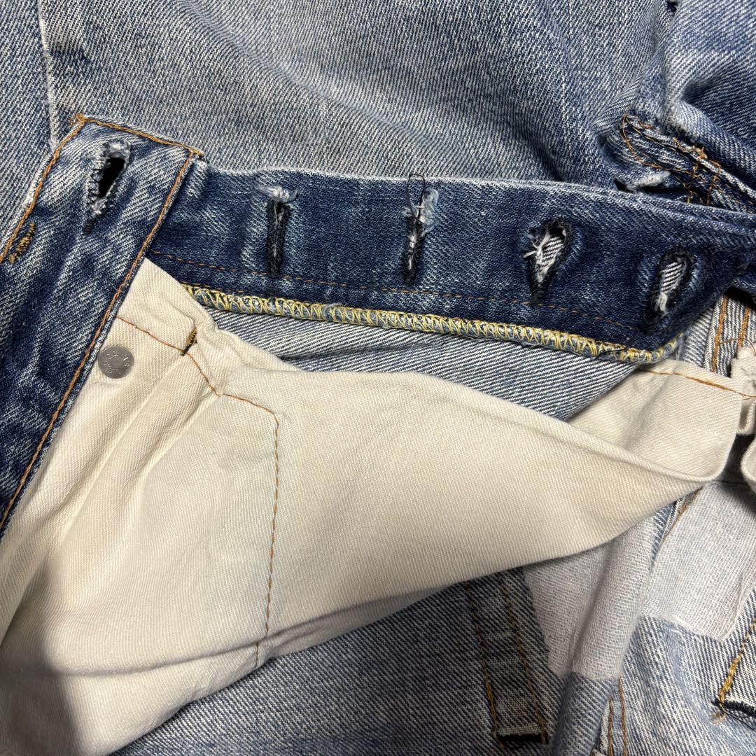 70s vintage levi's 501 66前期 デニム カットオフ