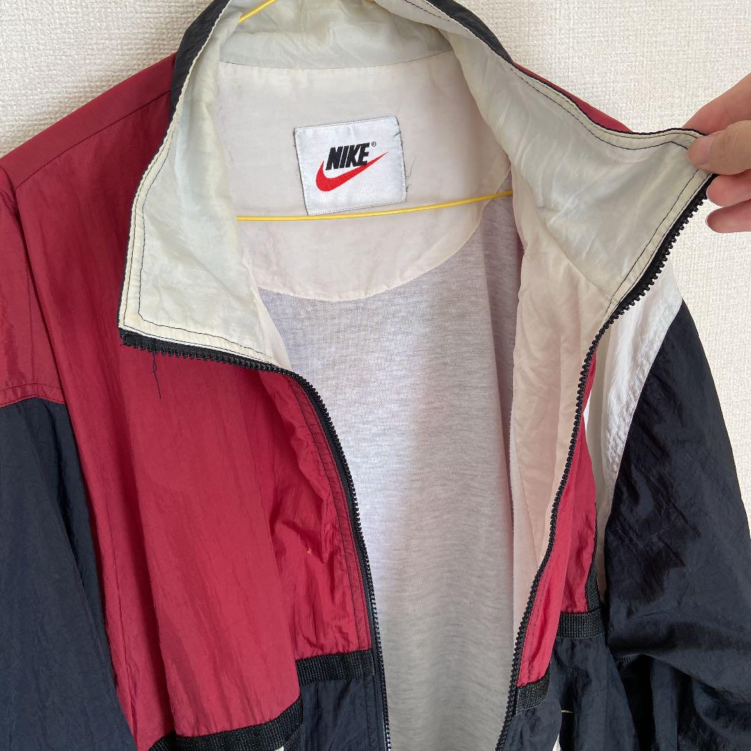 NIKE ナイキ ナイロン ジャケット 古着 - メルカリ