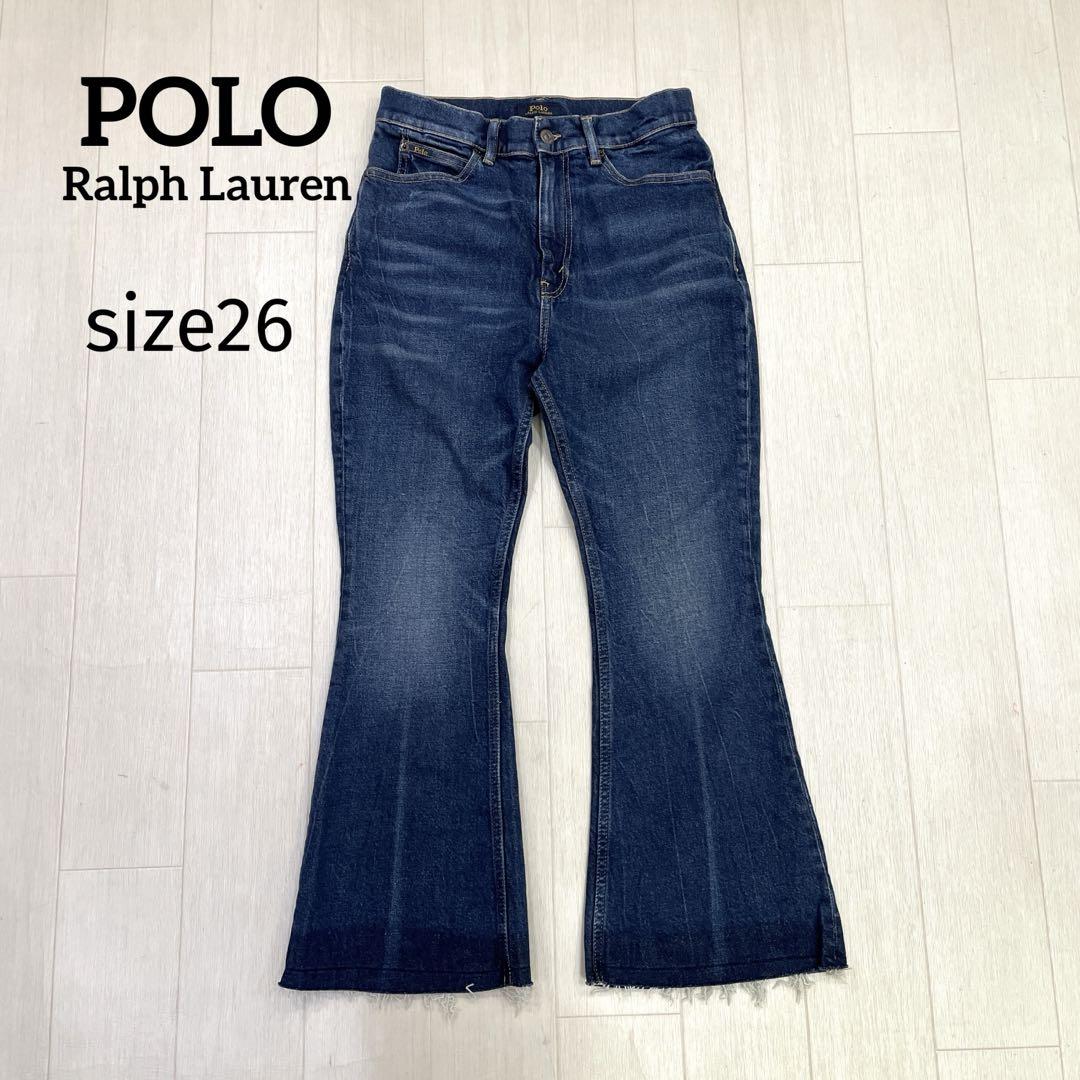 POLO Ralph Lauren ラルフローレン フレア デニムパンツ 26