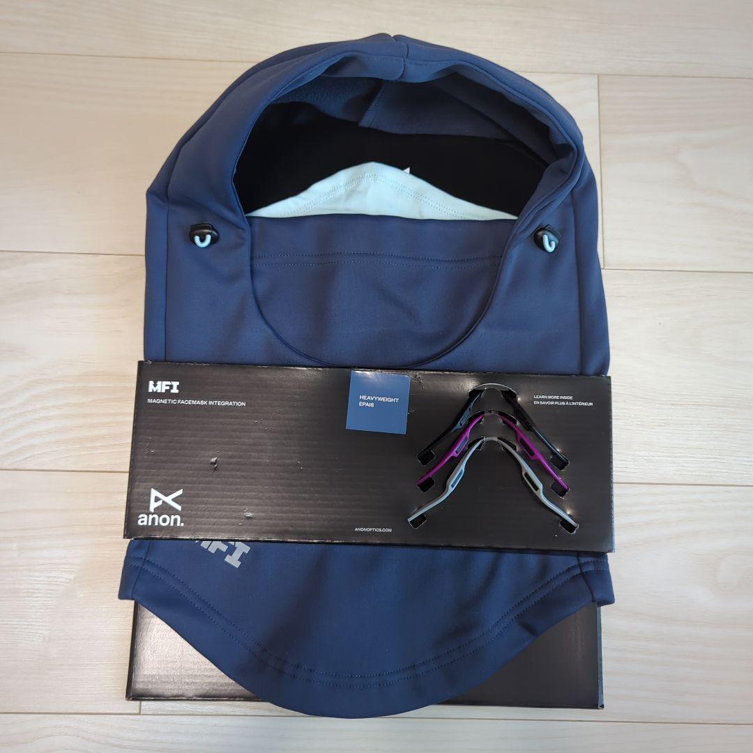 スキー・スノーボードアクセサリー BURTON anon MFI HOOD CLAVA NAVY