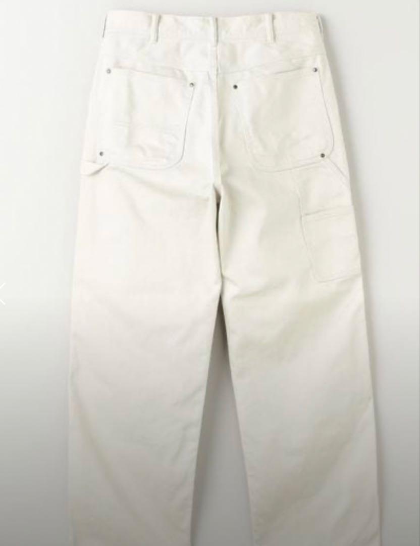 新品 UNITED ARROWS & SONS オフホワイト ペインターパンツ