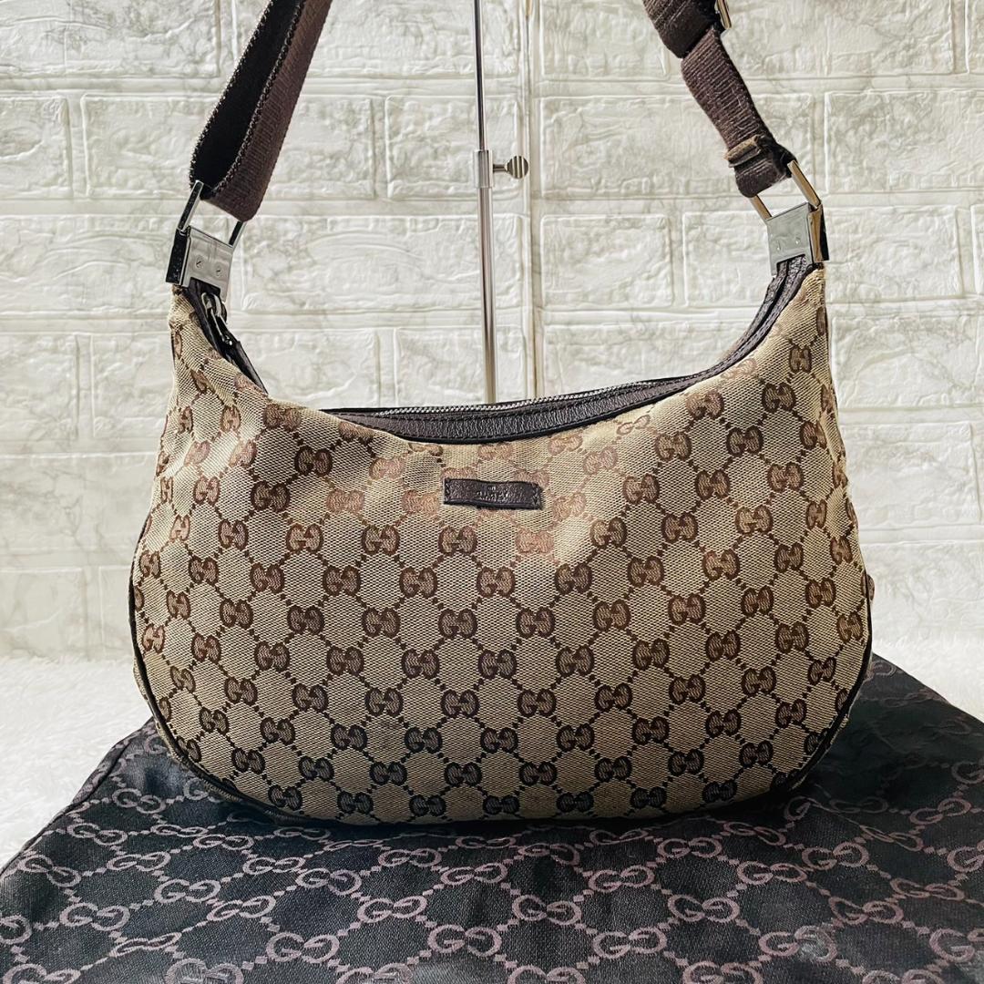 楽天市場】【バッグ】GUCCI グッチ GGキャンバス レザー