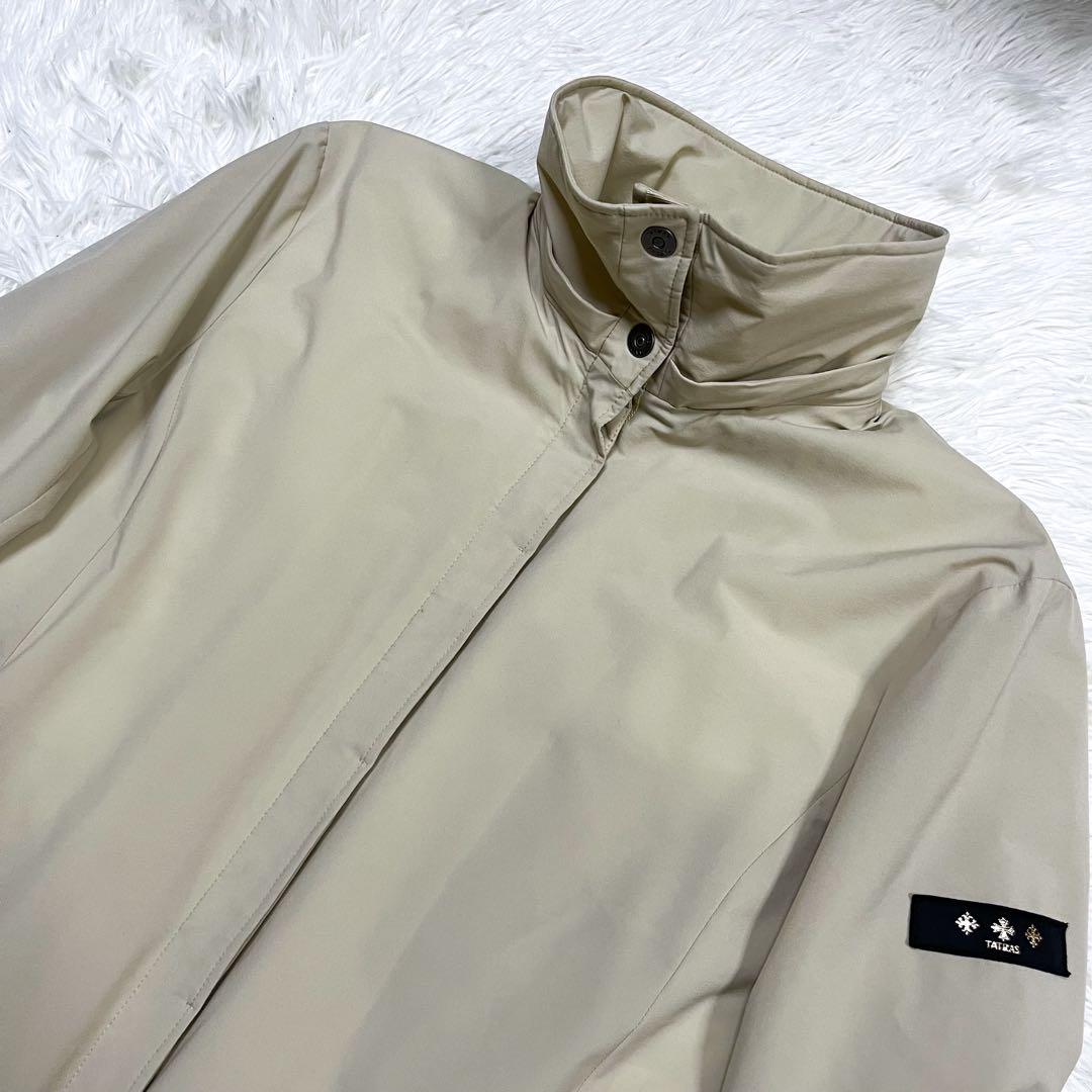 定価8万越え 美品 タトラス ARESA ライトダウンコート フード着脱可能
