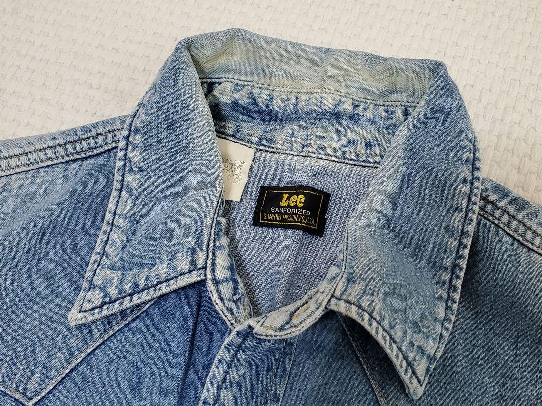 Leeデニムシャツ　33年前に購入