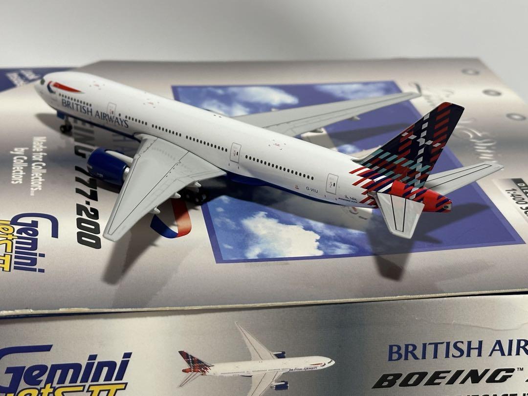 航空機・ヘリコプター Gemini 1/400 777-200 British Airways