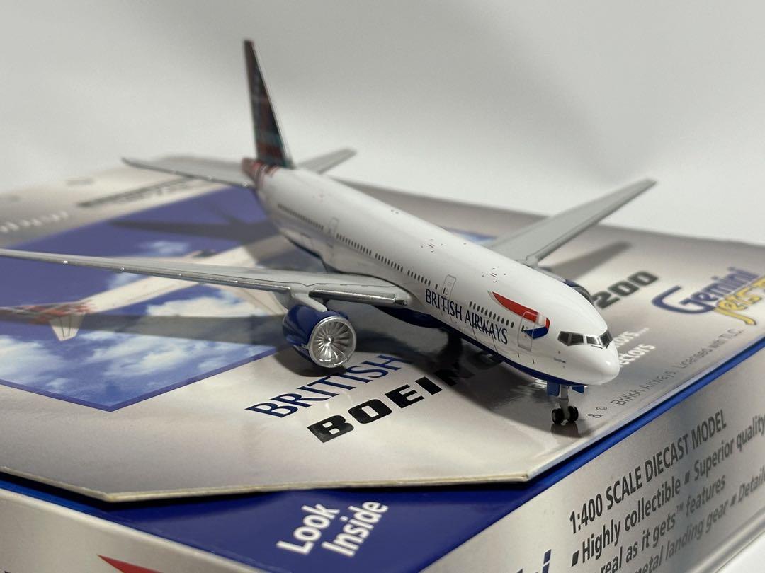 航空機・ヘリコプター Gemini 1/400 777-200 British Airways