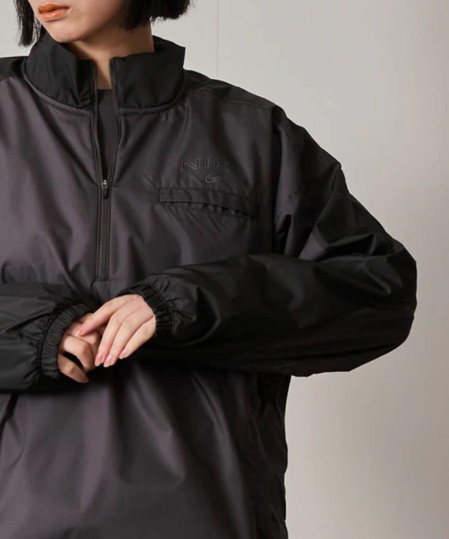 XL 新品 ナイキ ランニングジャケット ハーフジップ レディース フリース