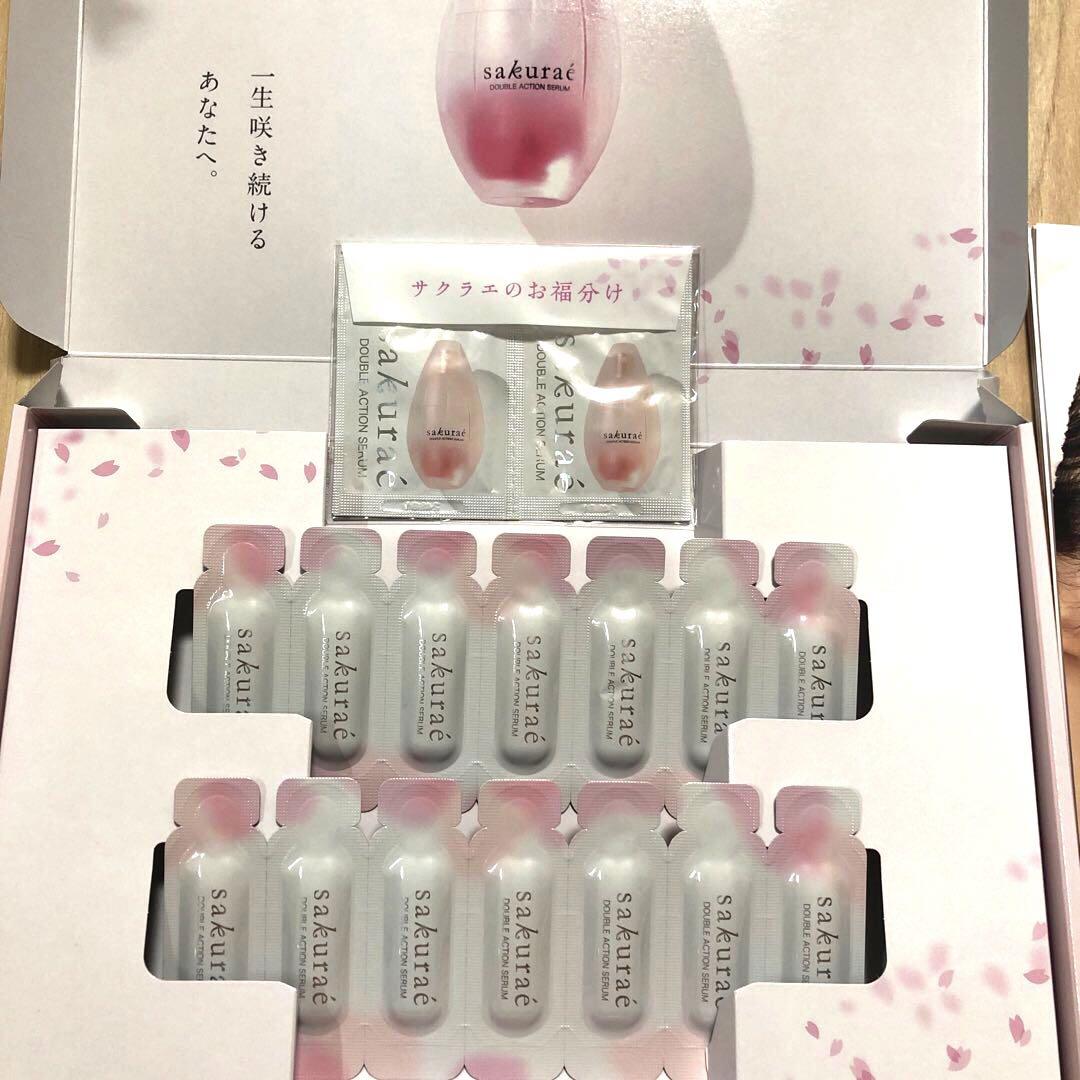 大塚製薬 サクラエ ダブルアクションセラム 美容液sakurae 70包➕60包 ダブルアクションセラム｜製品紹介｜サクラエ｜大塚製薬
