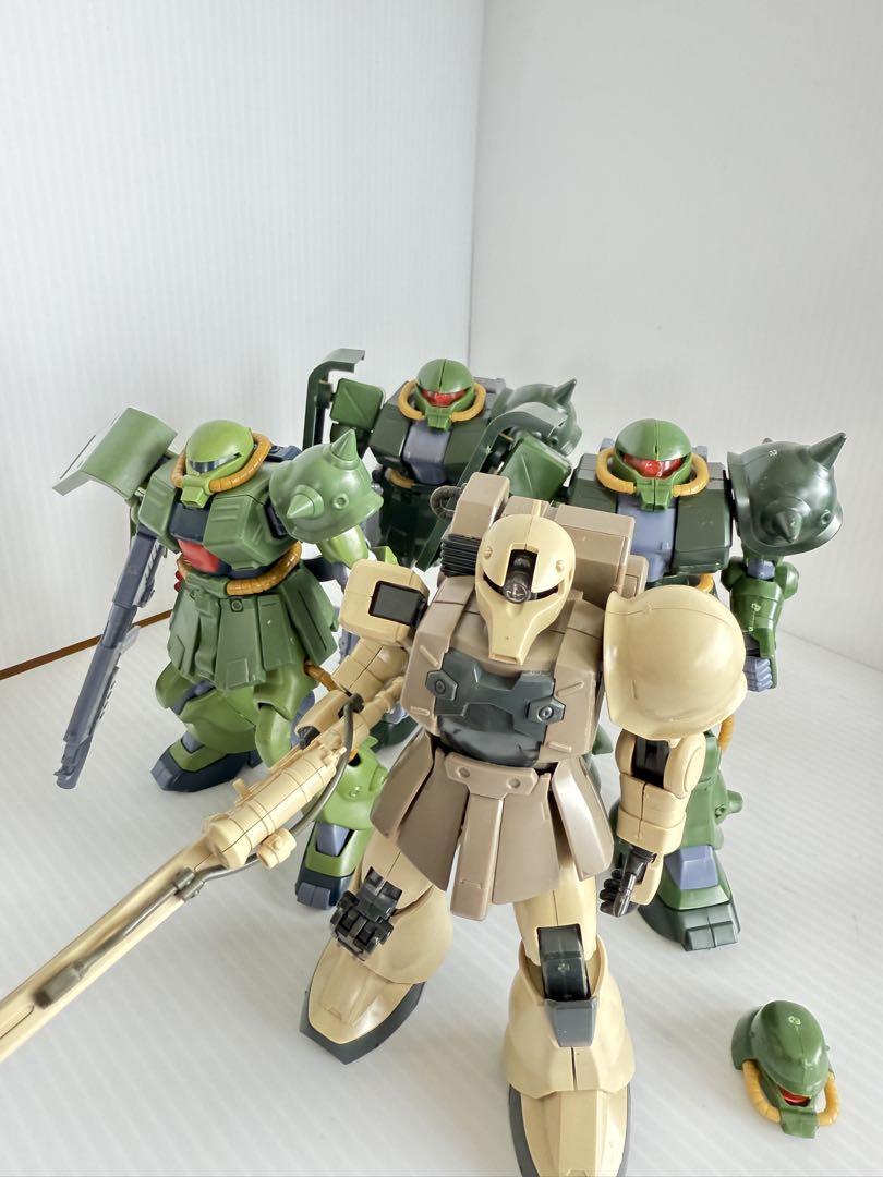【素組品】ザクがザクザク^_^ 3機セット
