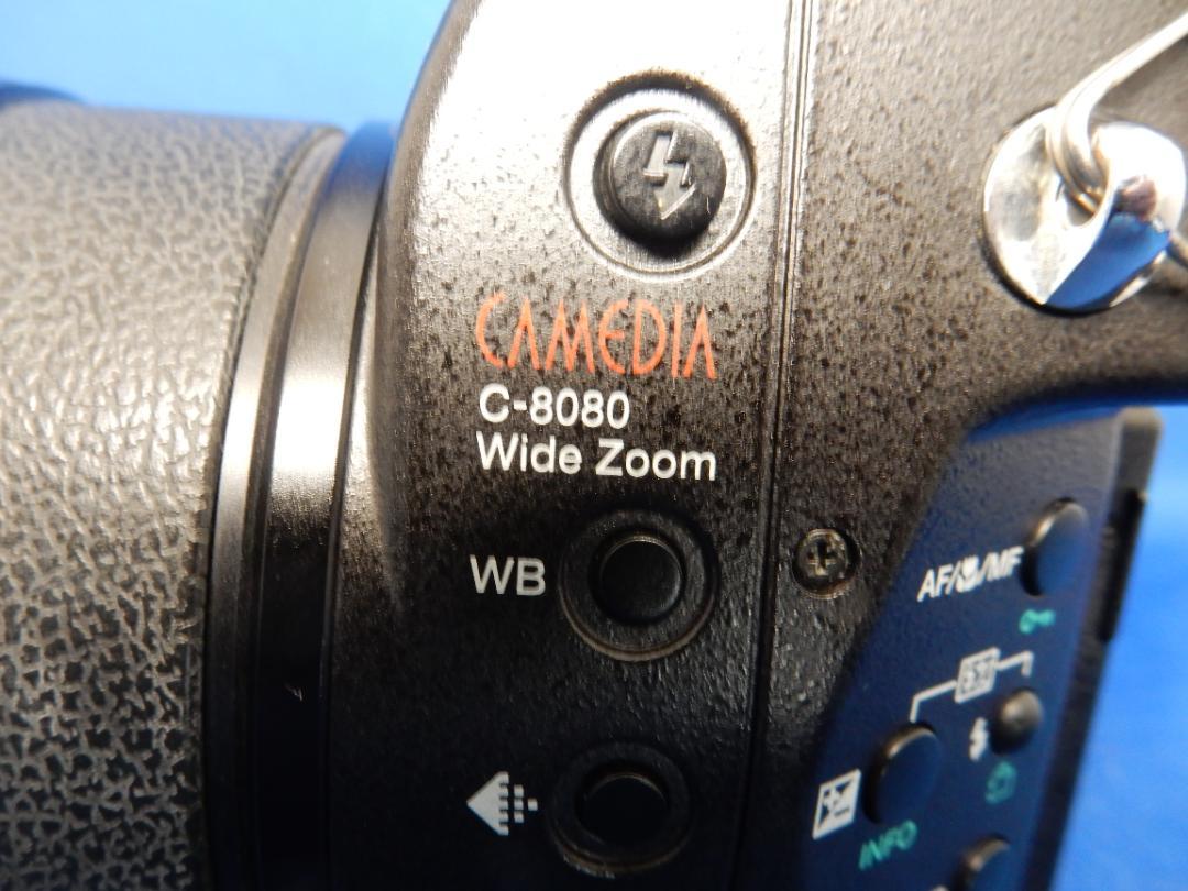 #2070 CAMEDIA C-8080 OLYMPUS 美品 最上位機種