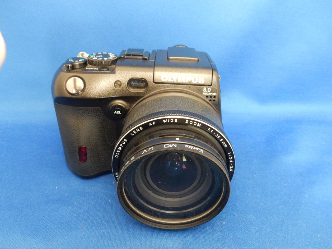 #2070 CAMEDIA C-8080 OLYMPUS 美品 最上位機種