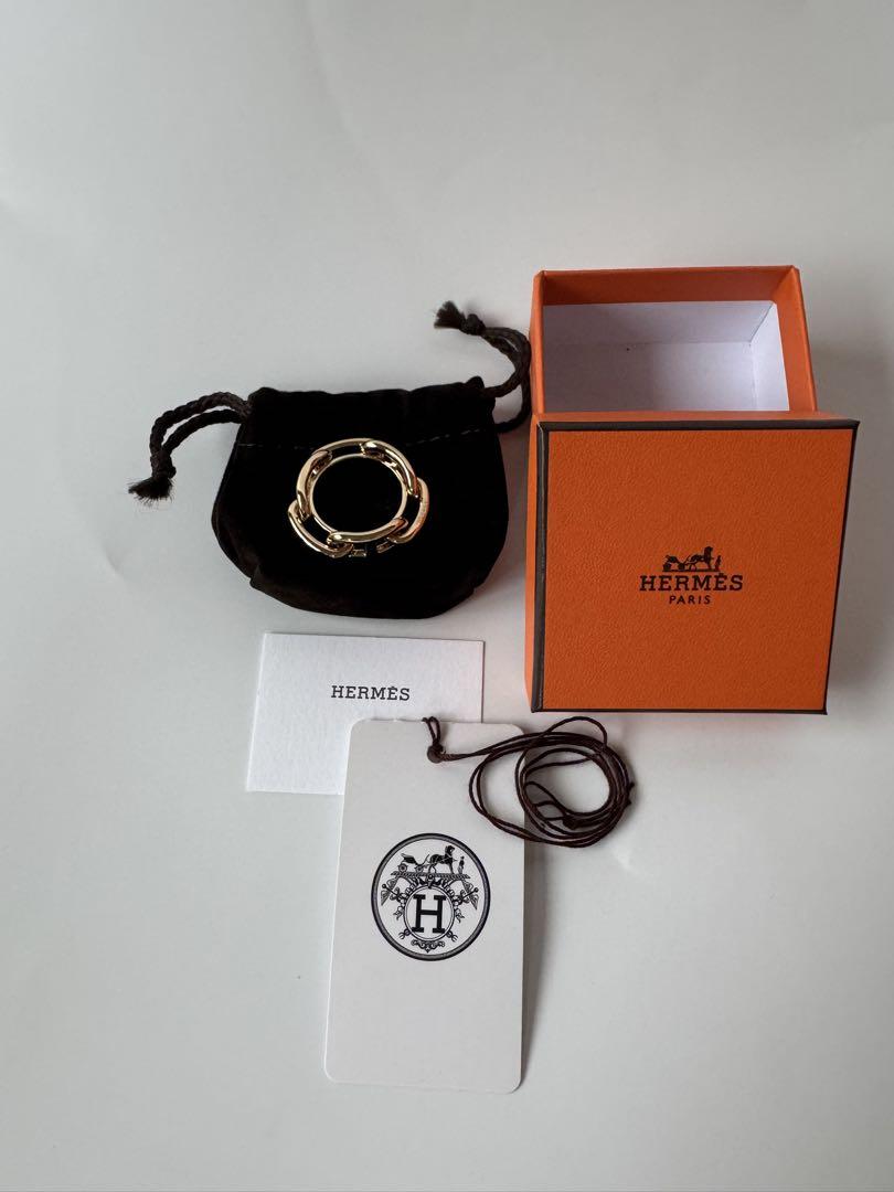 HERMES カレ 90 《ボテ・コンポゼ》 スカーフリング《レガート》 セット