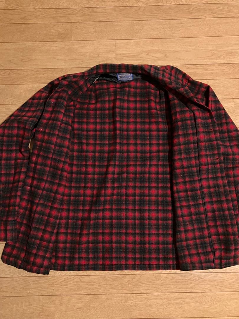 50s PENDLETON ボードシャツ オンブレ M USA製 ウールシャツ 50s PENDLETON ボードシャツ オンブレ M USA製 ウールシャツ