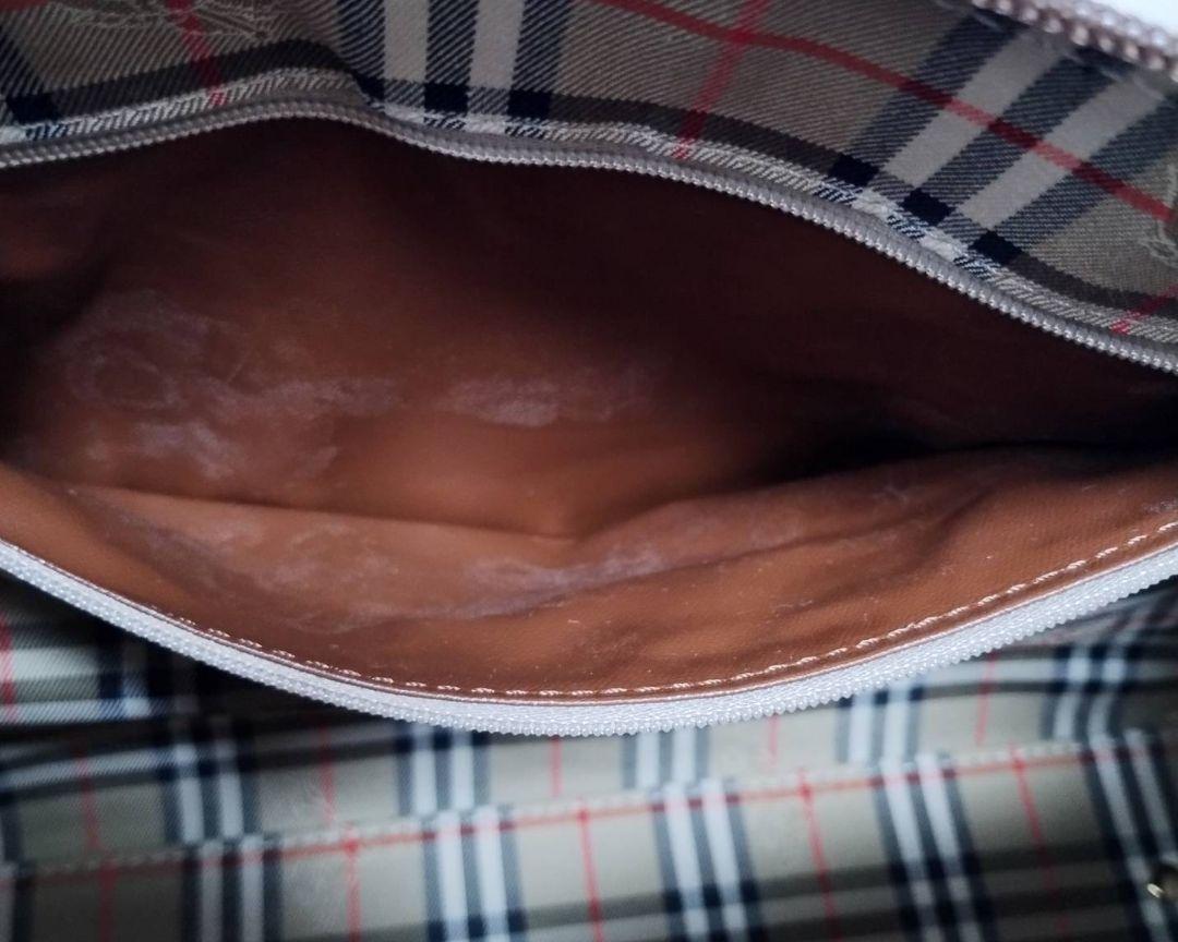 【未使用品】Burberry's バーバリーレザー ボストンバッグ