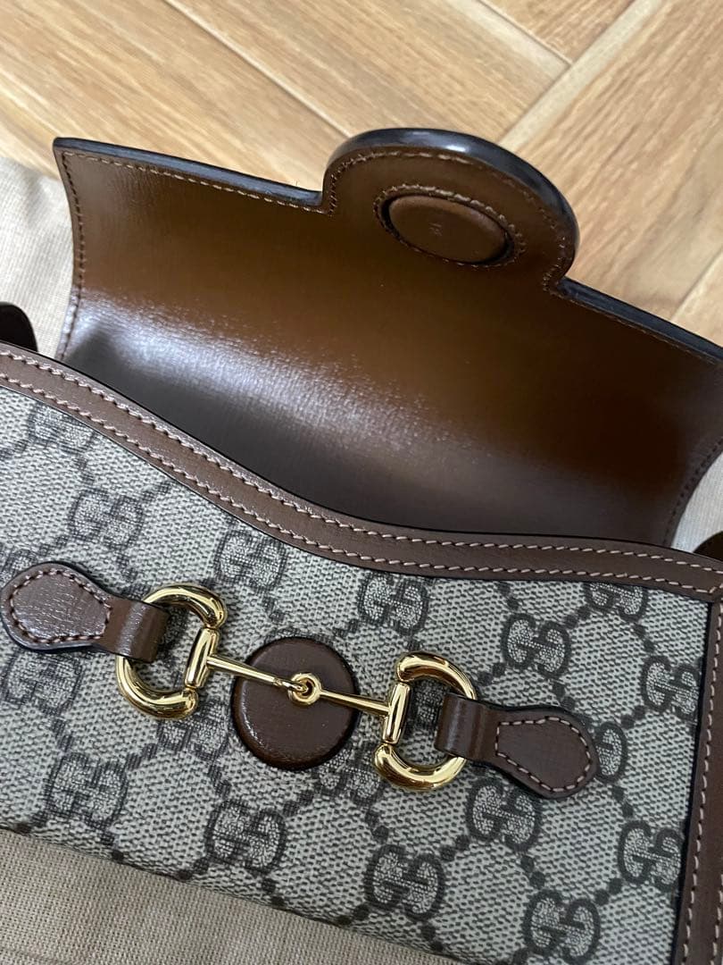 美品 GUCCI グッチ ホースビット 1955ミニバッグ 国内正規品 美品 GUCCI グッチ ホースビット 1955ミニバッグ 国内正規品