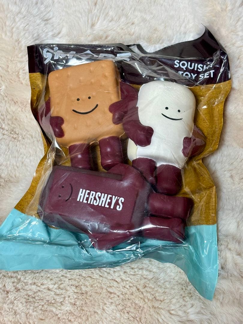 海外 ハーシーズ 公式 スクイーズ おもちゃ アメトイ