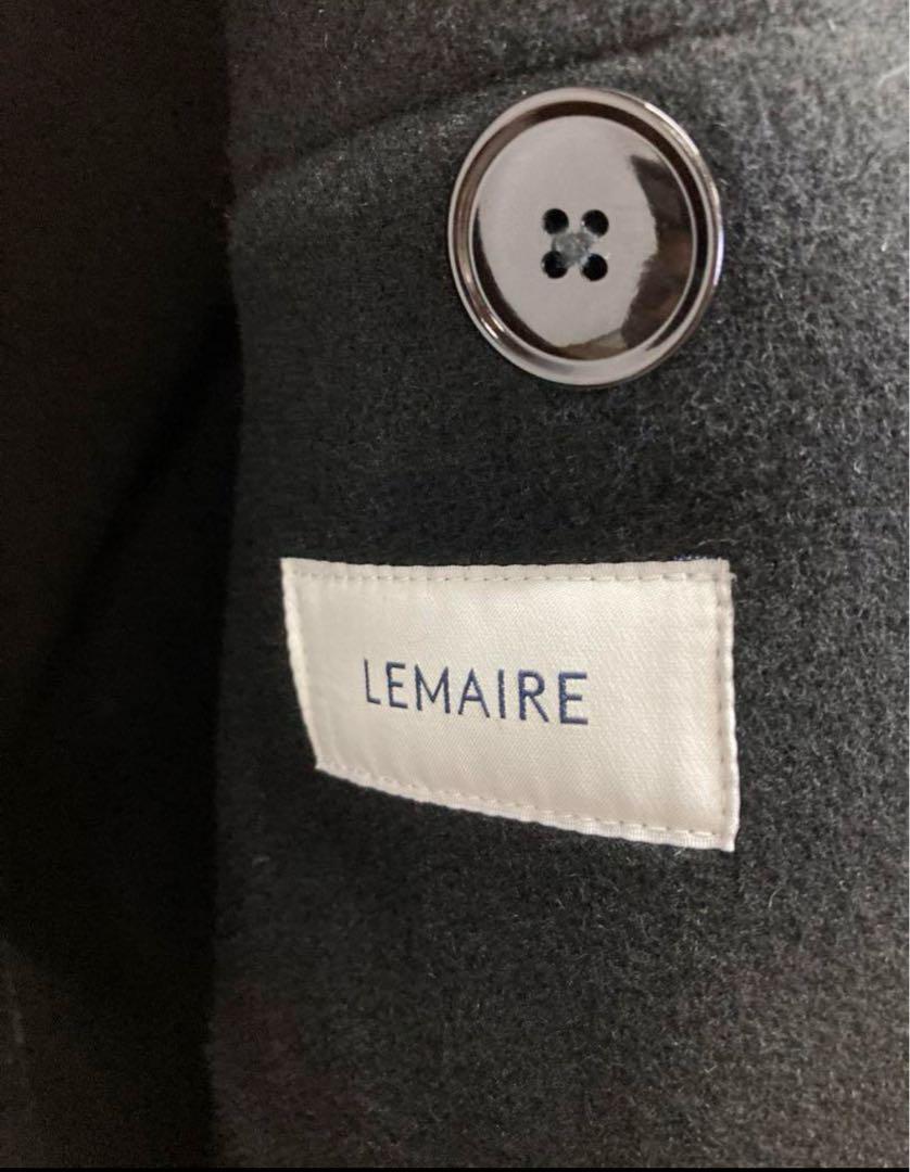 ジャケット・アウター LEMAIRE wrap coat black XS