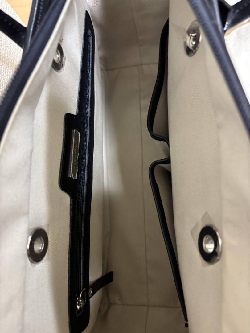 BURBERRY ストライプ トートバッグ