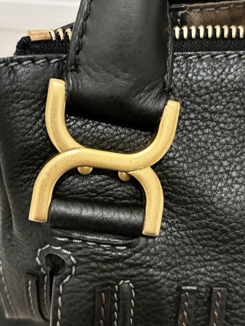 【未使用美品】クロエ グレインレザー製MARCIEスモールバッグ【正規品】