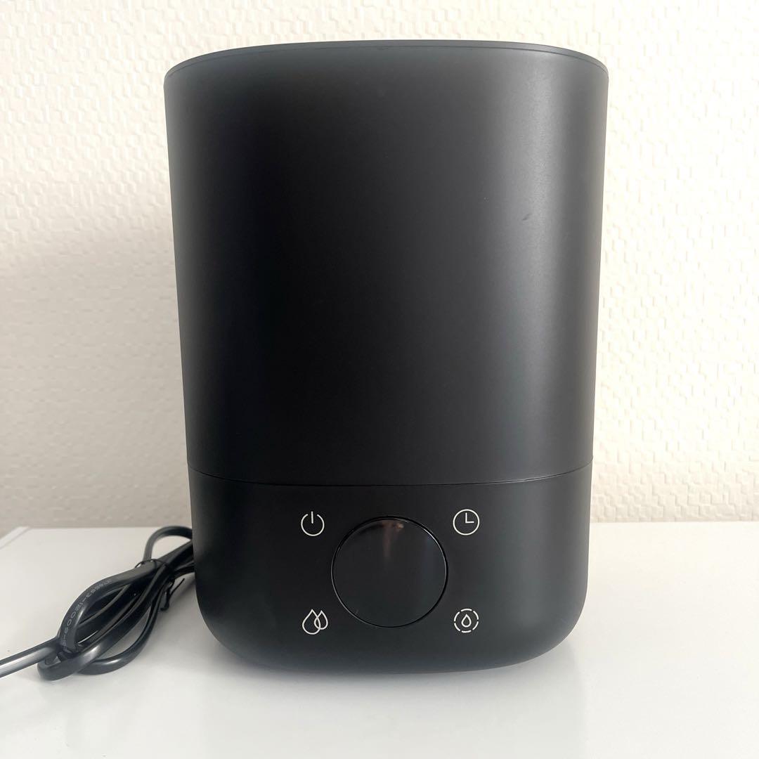 加湿器 ハイブリッド式 スチーム式 + 超音波式 1台2役蓋から給水 漏れない
