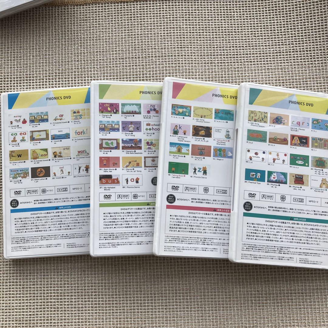 ワールドワイドキッズ フォニックス DVD全巻1～4 - メルカリ