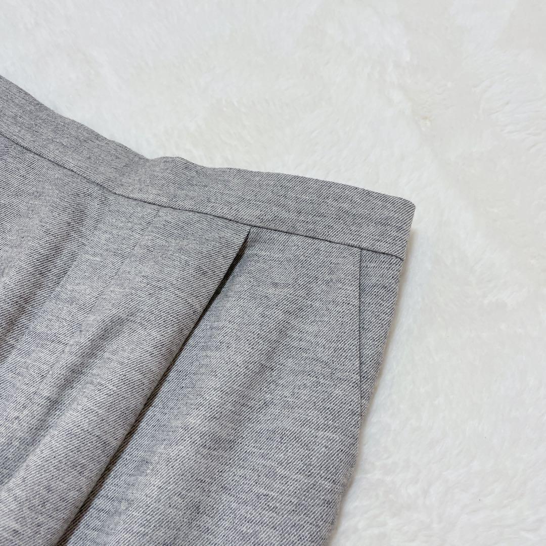 ♡エンフォルド♡ テーパードパンツ　オフィスカジュアル　ウール混　ウエストゴム