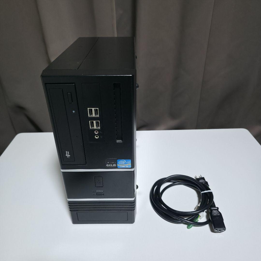 デスクトップパソコン i3-2100T GeForce GT730 8G256G