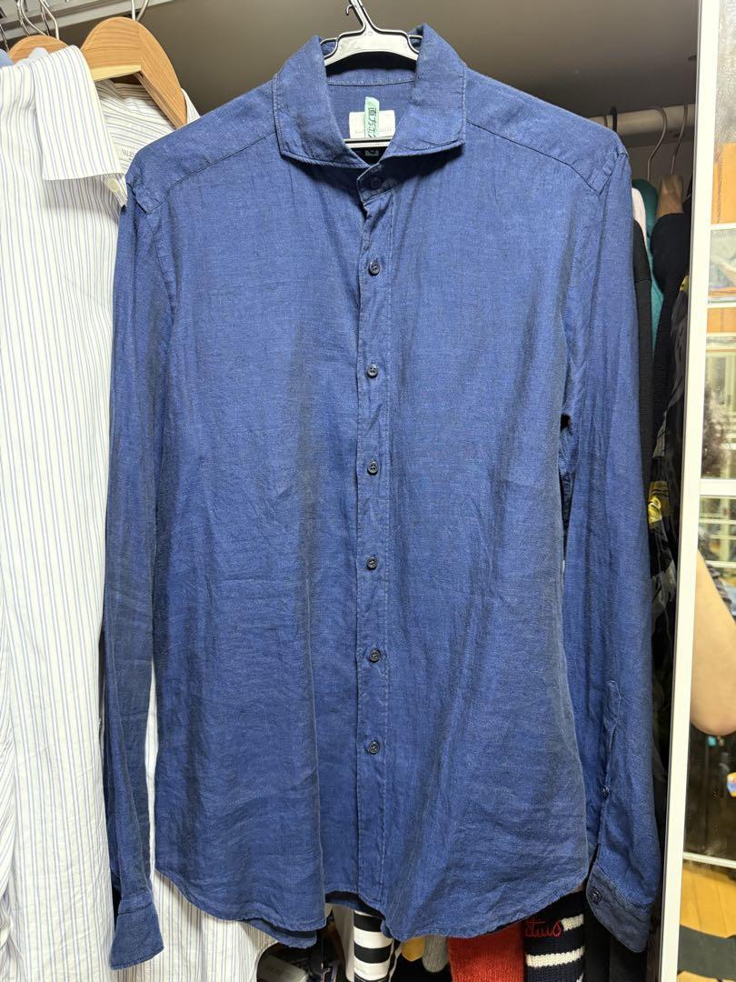 MASTAI FERRETTI ダークブルー シャツ 40